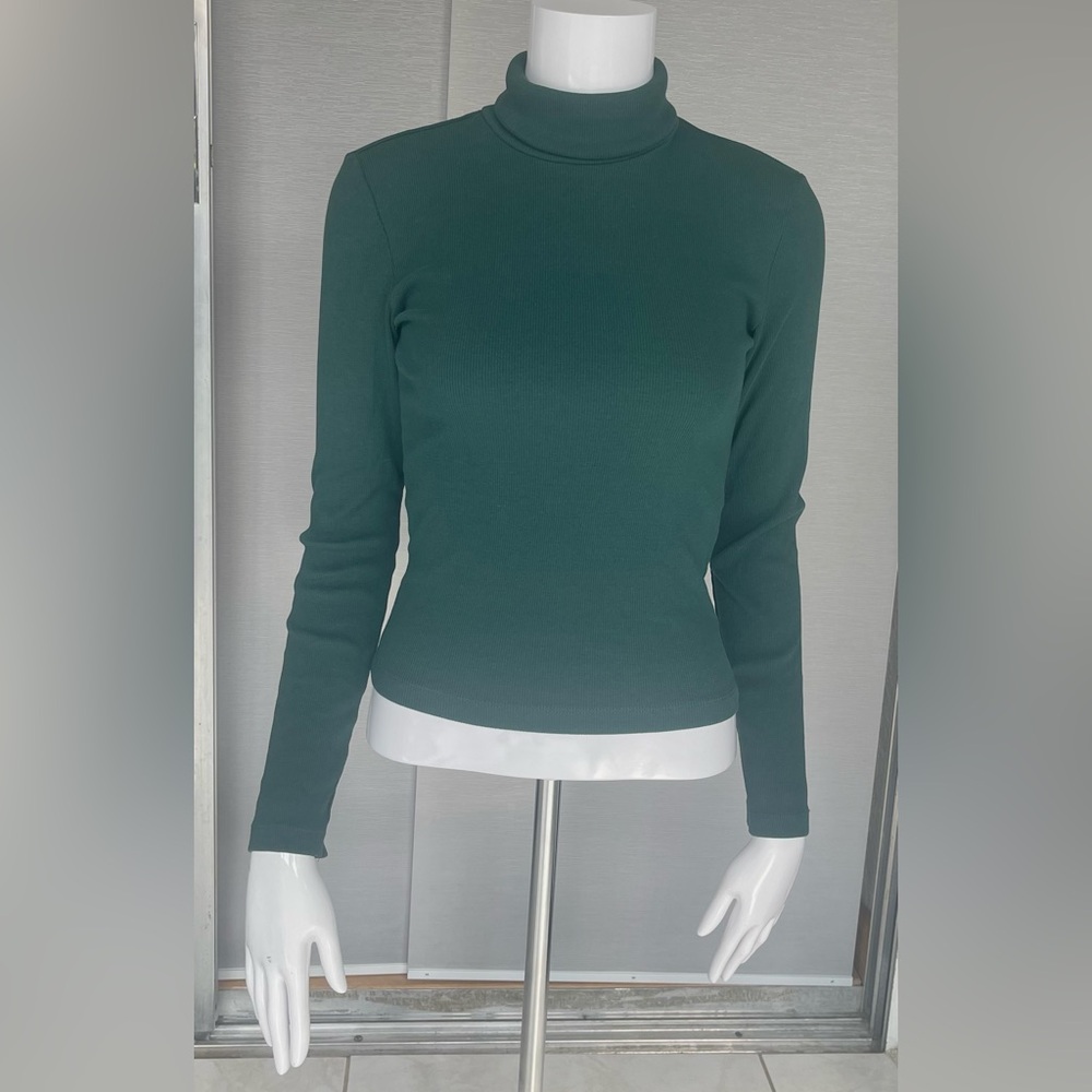 ZARA RIBBED TURTLENECK